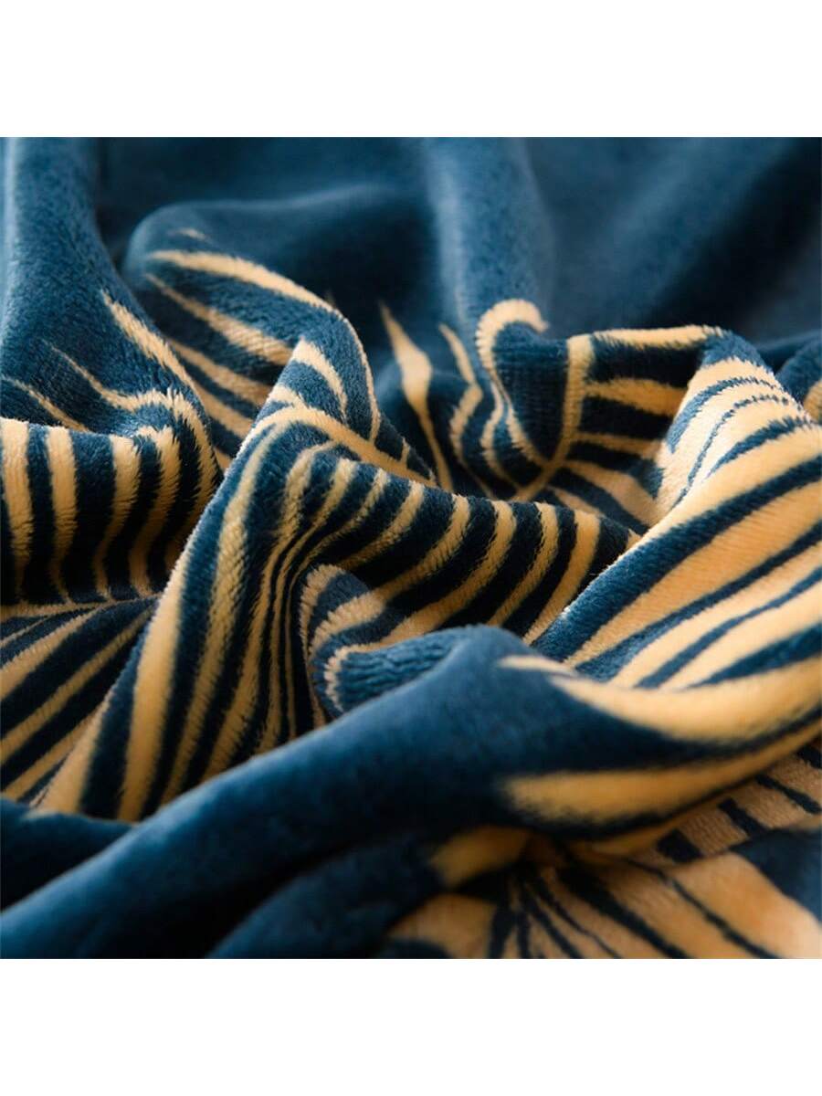 بطانية سميكة من الكشمير السحابي على الوجهين لقيلولة المكتب، بطانية سرير مفردة/مزدوجة