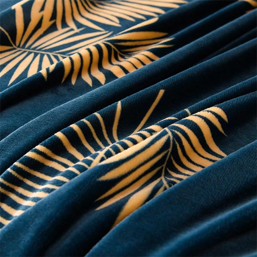 بطانية سميكة من الكشمير السحابي على الوجهين لقيلولة المكتب، بطانية سرير مفردة/مزدوجة