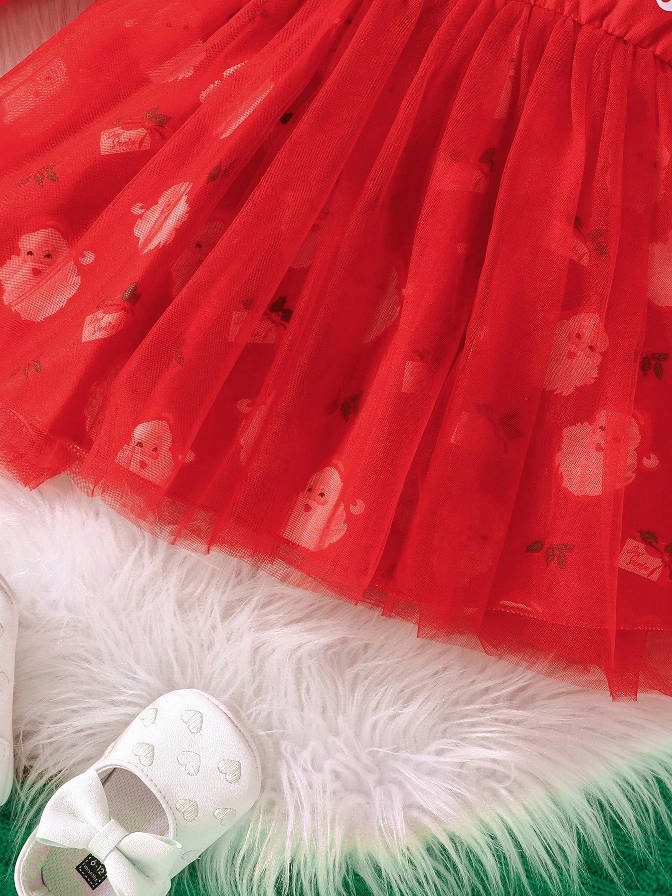 فستان بناتي اطفال كريسماس