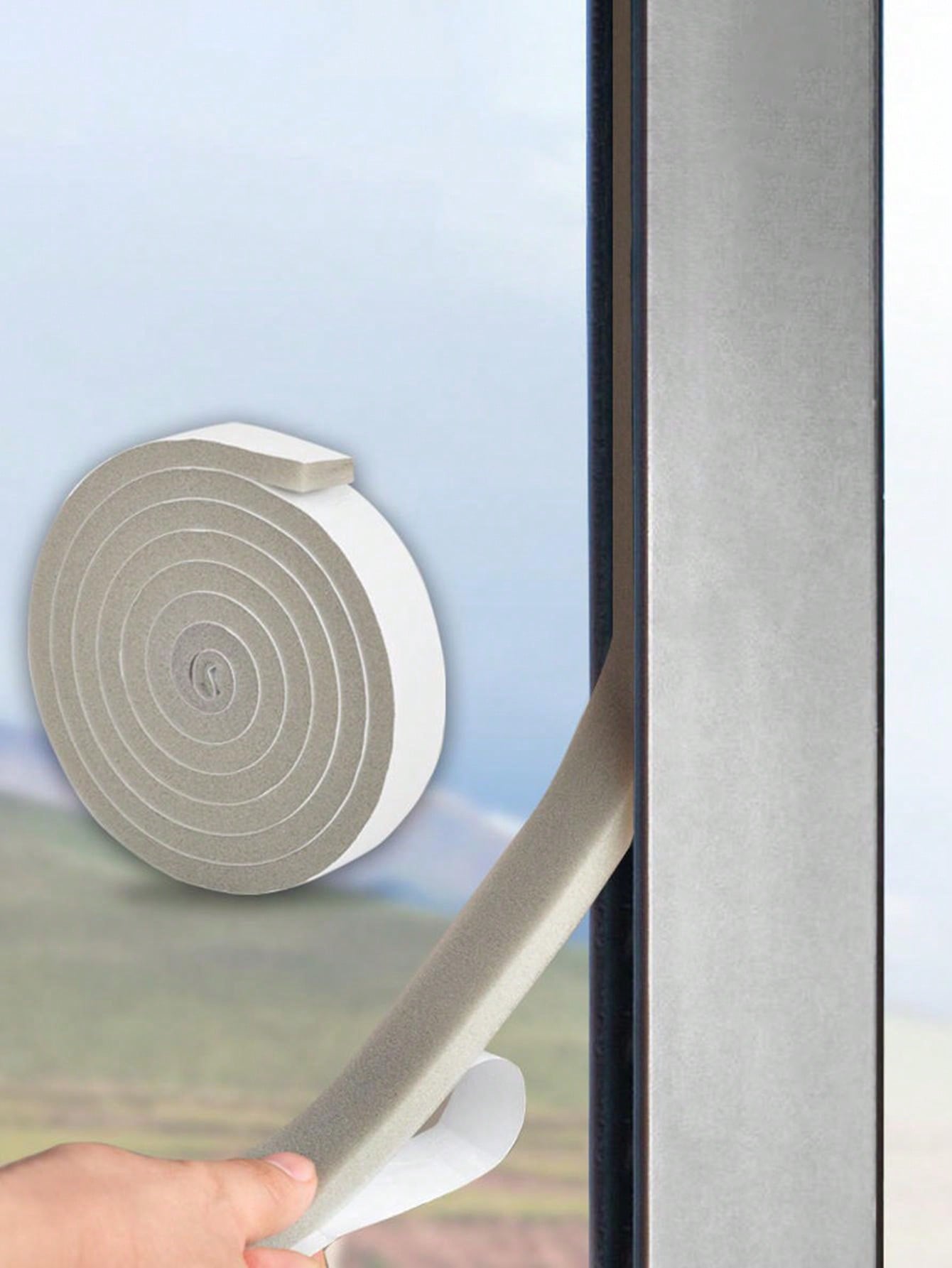 شريط ختم ذاتي اللصق العازل للرياح للأبواب والنوافذ