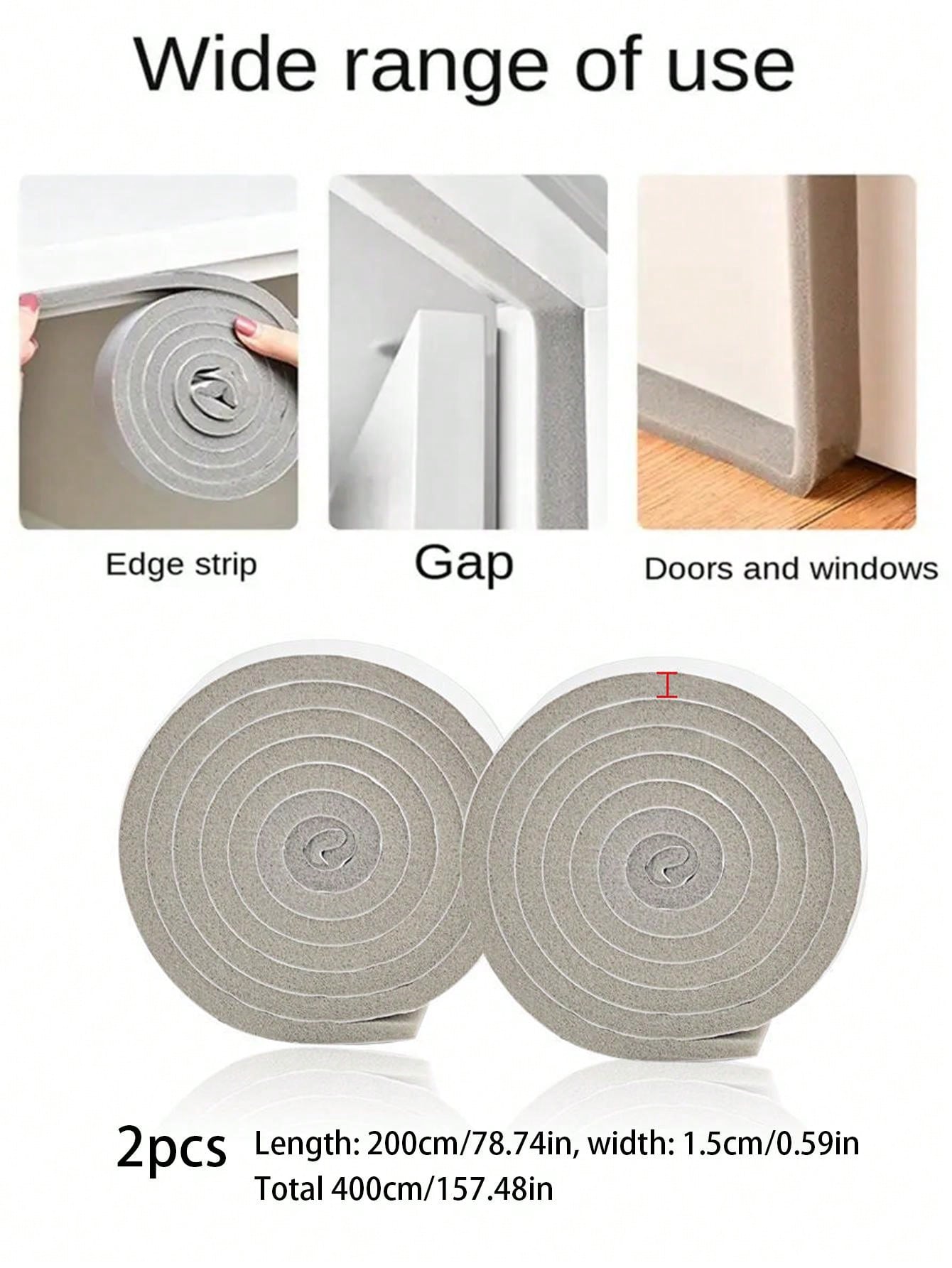 شريط ختم ذاتي اللصق العازل للرياح للأبواب والنوافذ