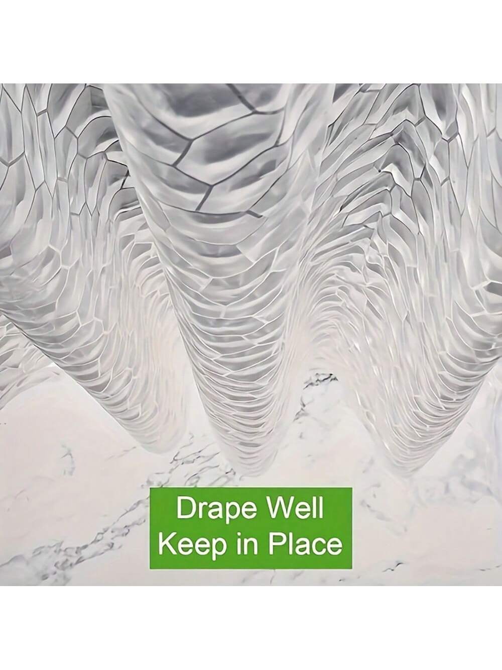 ستارة الحمام العصرية بتصميم كيوب