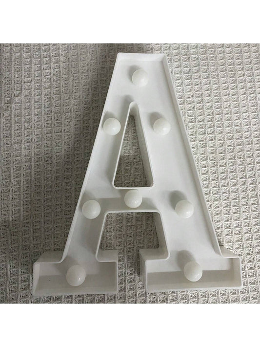 قطعة واحدة من ضوء الحروف/الأرقام الإنجليزية