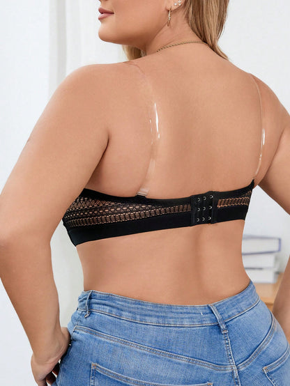 صدرية بدون صلب مع حمالة صدر مقاس كبير