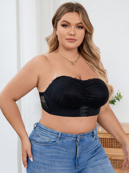 صدرية بدون صلب مع حمالة صدر مقاس كبير