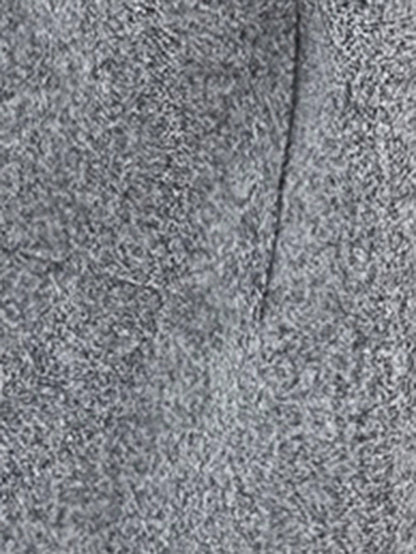 سترة صوفية نسائية ذات غطاء رأس وخصر برباط