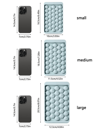 قطعة واحدة لون عشوائي بلاستيك جليد مبسط 33 شبكات قابل كرة ثلج مع غطاء الى منزل
