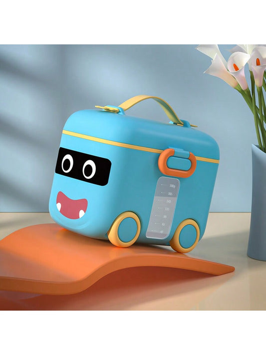 صندوق مسحوق حليب الأطفال بأربع شبكات، علبة تغليف بودرة حليب محمولة وختم لصندوق وجبة خفيفة