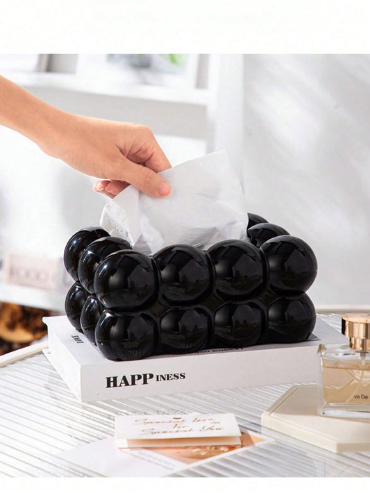 غطاء صندوق الأنسجة المربعة الإبداعي للحمام، والمكياج، والسيارة