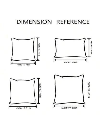 غطاء وسادة أخضر