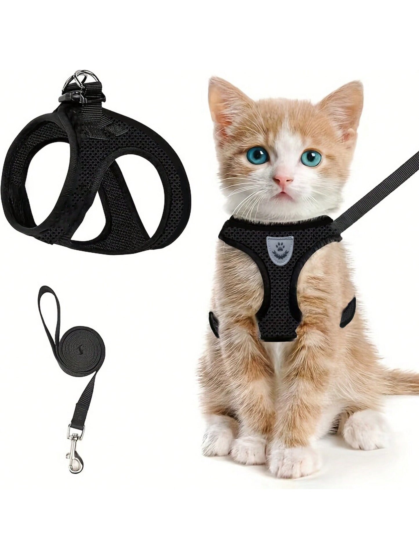 حبل ربط ذو قدرة صدمات واسعة النطاق، حزام صدر وظهر بستايل السترة الأسود/الأخضر