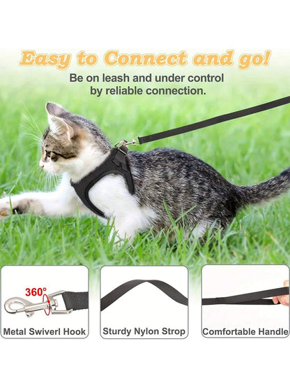 حبل ربط ذو قدرة صدمات واسعة النطاق، حزام صدر وظهر بستايل السترة الأسود/الأخضر