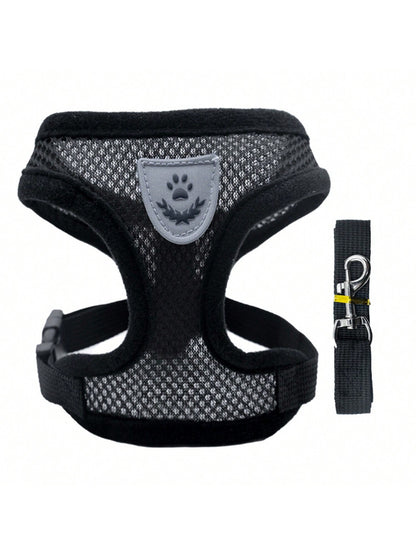 حبل ربط ذو قدرة صدمات واسعة النطاق، حزام صدر وظهر بستايل السترة الأسود/الأخضر