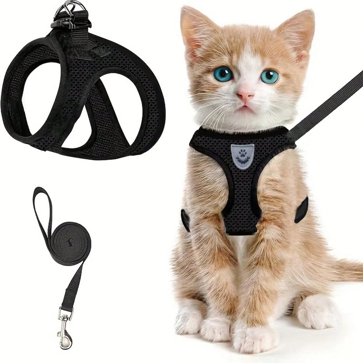 حبل ربط ذو قدرة صدمات واسعة النطاق، حزام صدر وظهر بستايل السترة الأسود/الأخضر