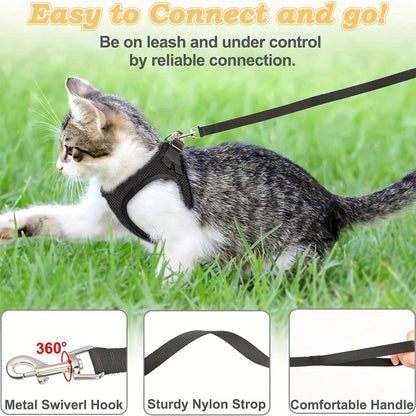 حبل ربط ذو قدرة صدمات واسعة النطاق، حزام صدر وظهر بستايل السترة الأسود/الأخضر