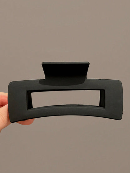 مشبك شعر بلاستيك خفيف الوزن كبير المربع