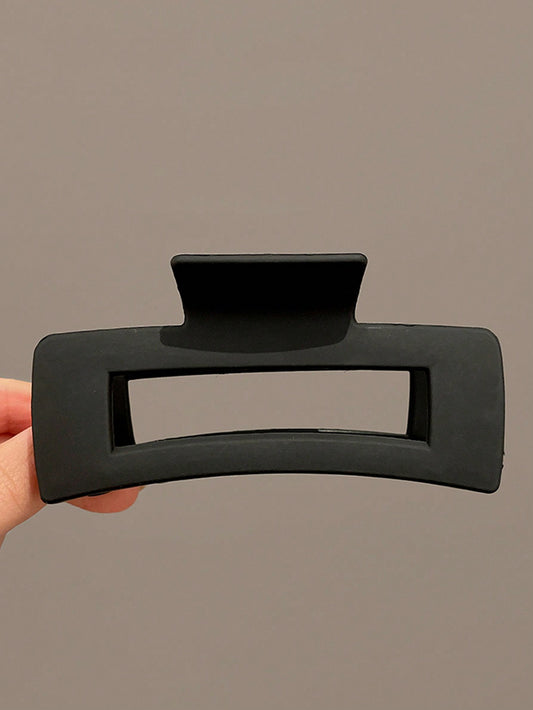 مشبك شعر بلاستيك خفيف الوزن كبير المربع