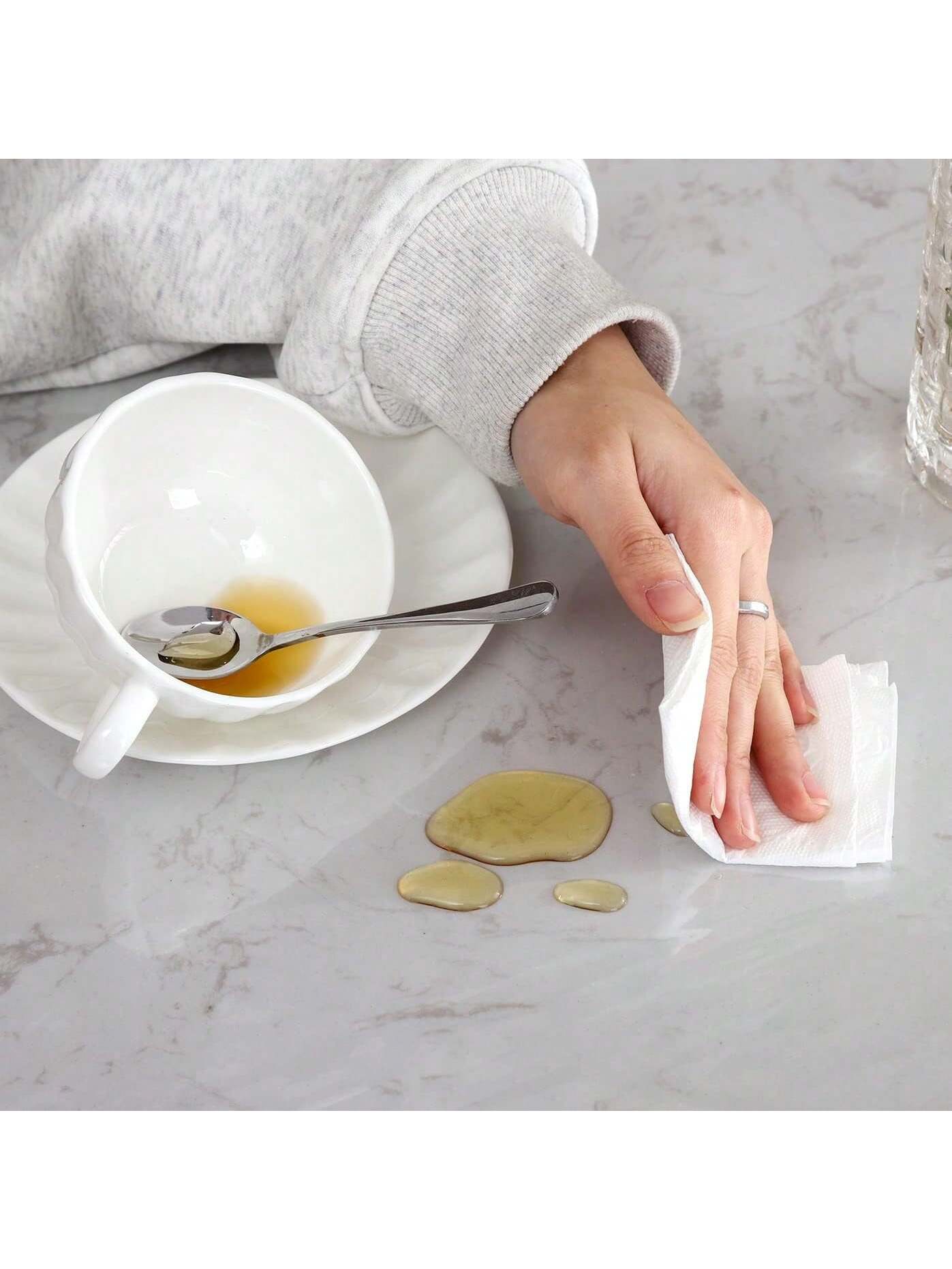 كفر شفاف دائري لغطاء المائدة