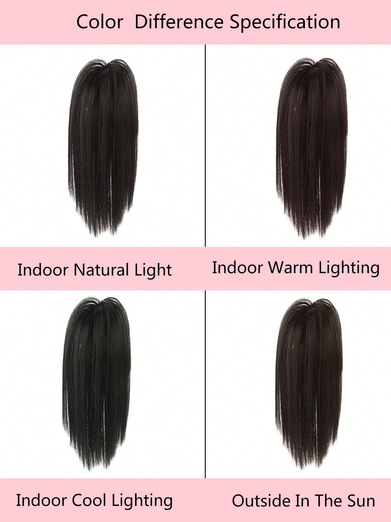 دمية شعر بوني تيل فوارق وإكليلات من الشعر المستعار المموج