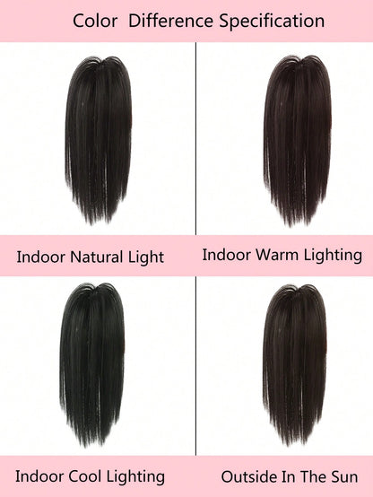 دمية شعر بوني تيل فوارق وإكليلات من الشعر المستعار المموج