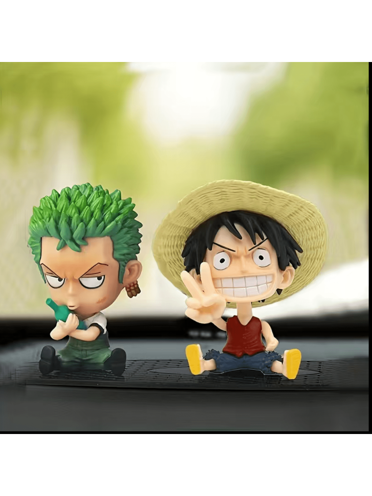 دمية متحرّكة لشخصيّة كرتون الأنيمي 1 قطعة: لعب جمع الألعاب الممتعة لتزيين لوحة إعلانات السيارة