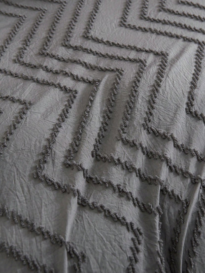 زوج واحد من كيس وسادة شيفرون معنقدة، غطاء وسادة من القماش للمنزل