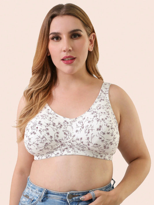 صدرية بدون صلب مع حمالة صدر مقاس كبير