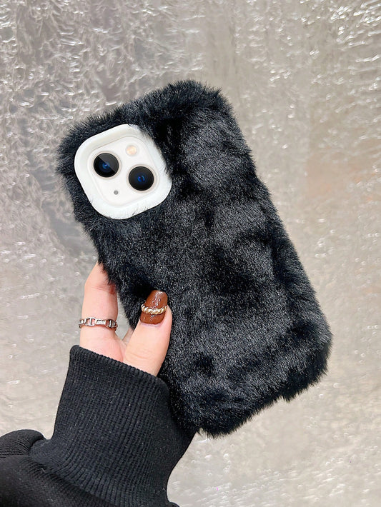 غطاء هاتف ناعم أسود