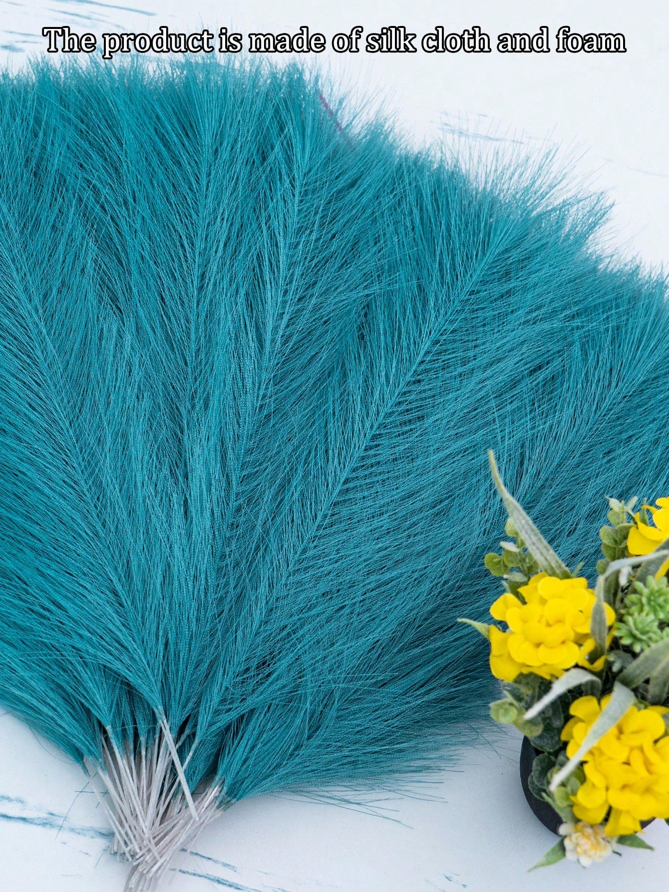 قطع غراس الريح الاصطناعية الأنيقة - مصنوعة من قماش البوليستر ناعم وسريع