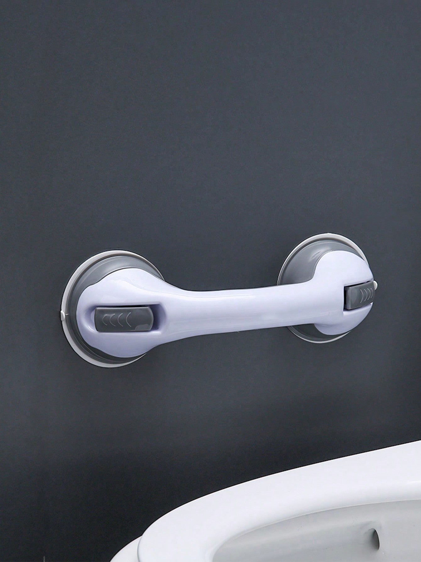 عصا قبضة حمام بمزلاج مطاطي