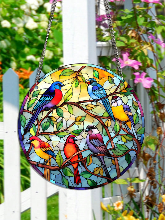 قطعة واحدة لصيد أشعة الشمس تصوير طائر الطنان للنافذة