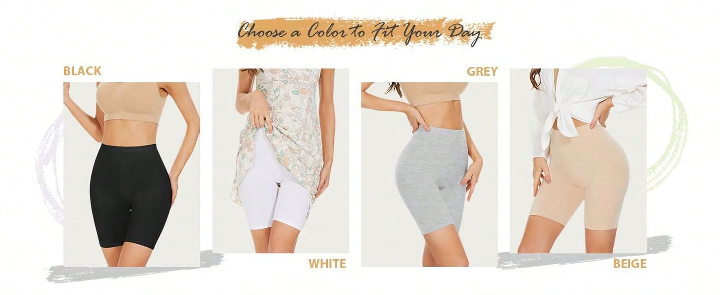 شورت للنساء ،شورت البوكسر للنساء، شورت مضاد للفرك لارتداء تحت الفساتين، شورت الدراجات للنساء