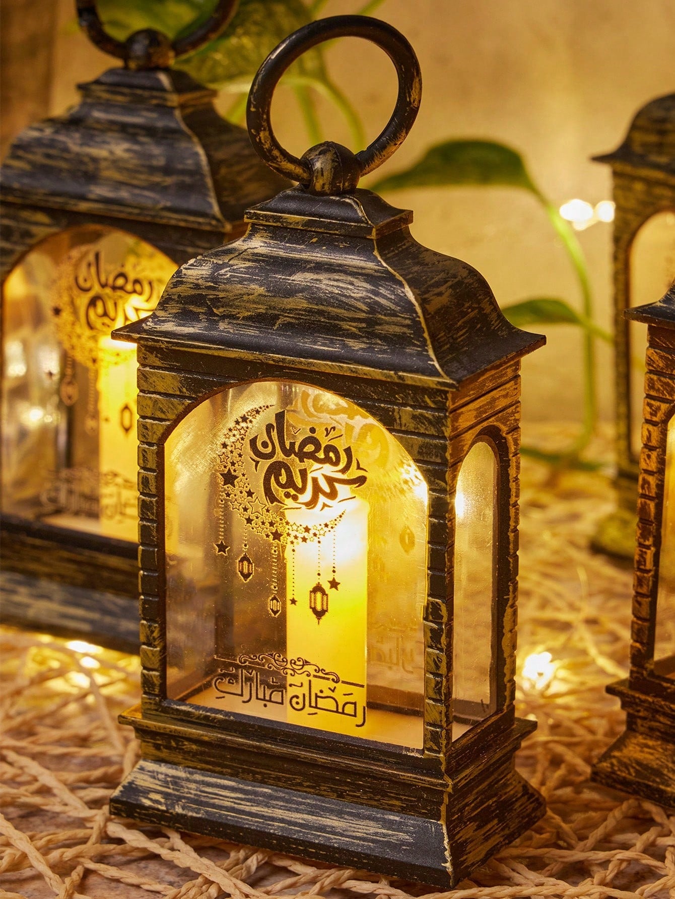 قطعة واحدة ضوء ديكوري مربع بإضاءة