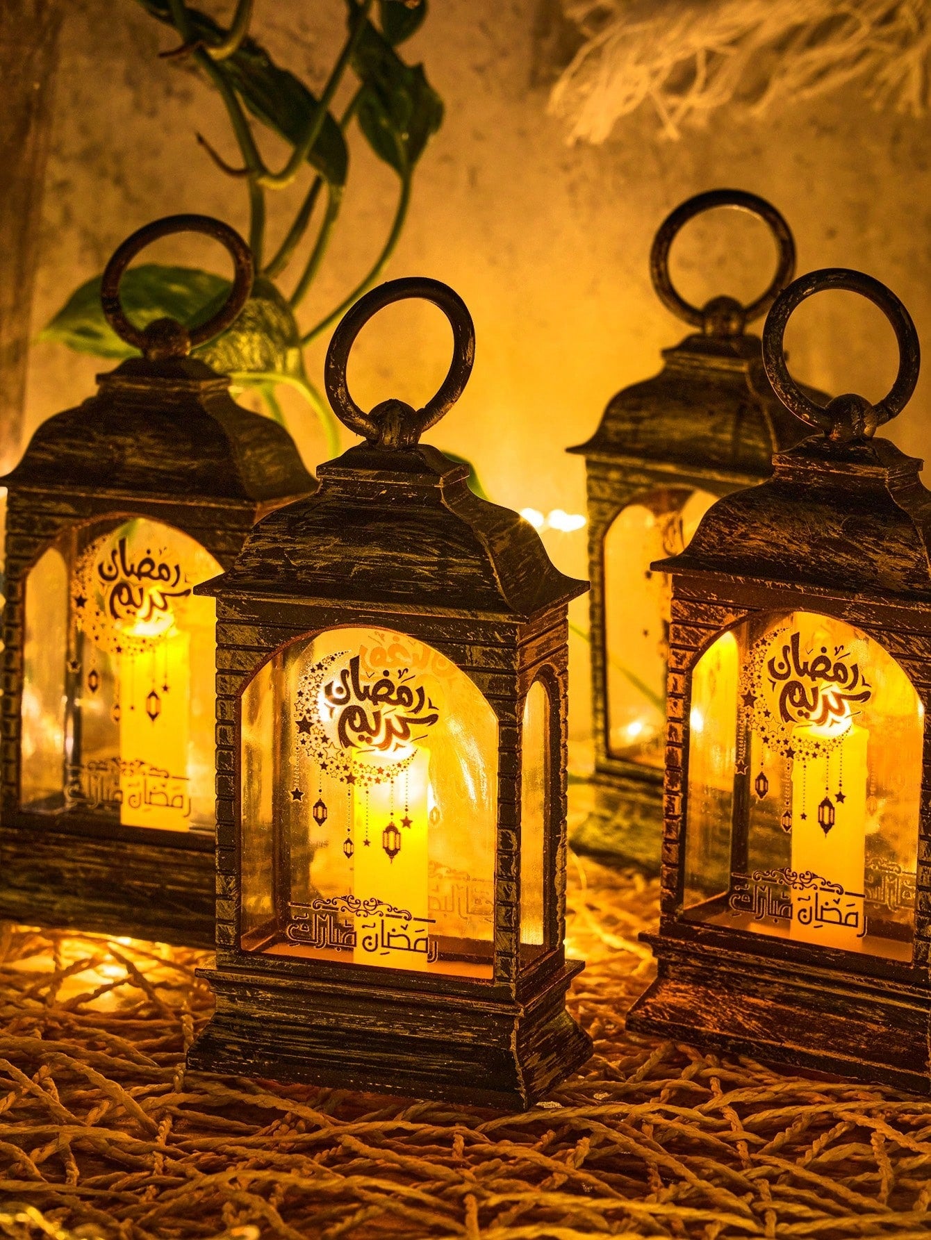 قطعة واحدة ضوء ديكوري مربع بإضاءة