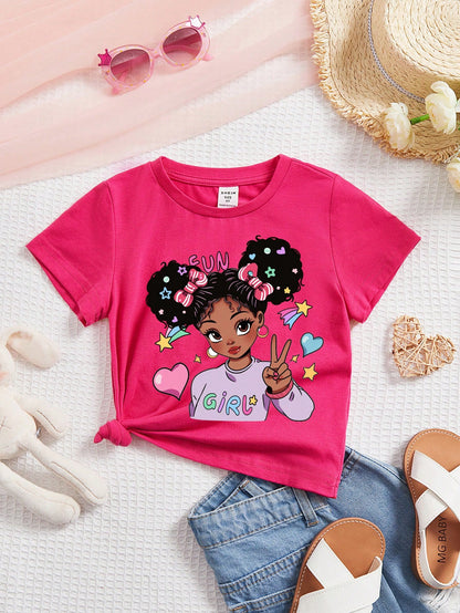 تيشيرتات طفلة صغيرة