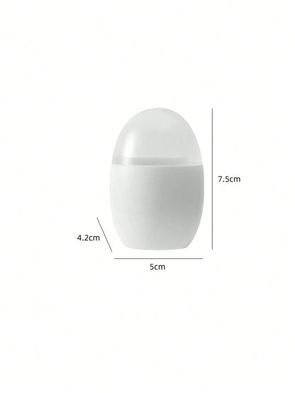 حامل أعواد الأسنان بشكل بيضة مع ملصق شفاف مغناطيسي للثلاجة