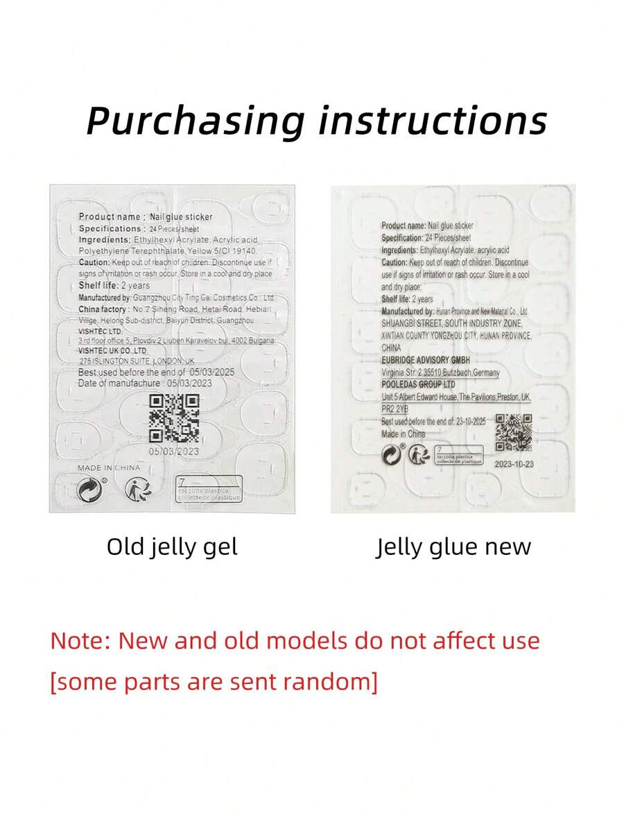 الأظافر الزائفة باللونين الأسود والفرنسي