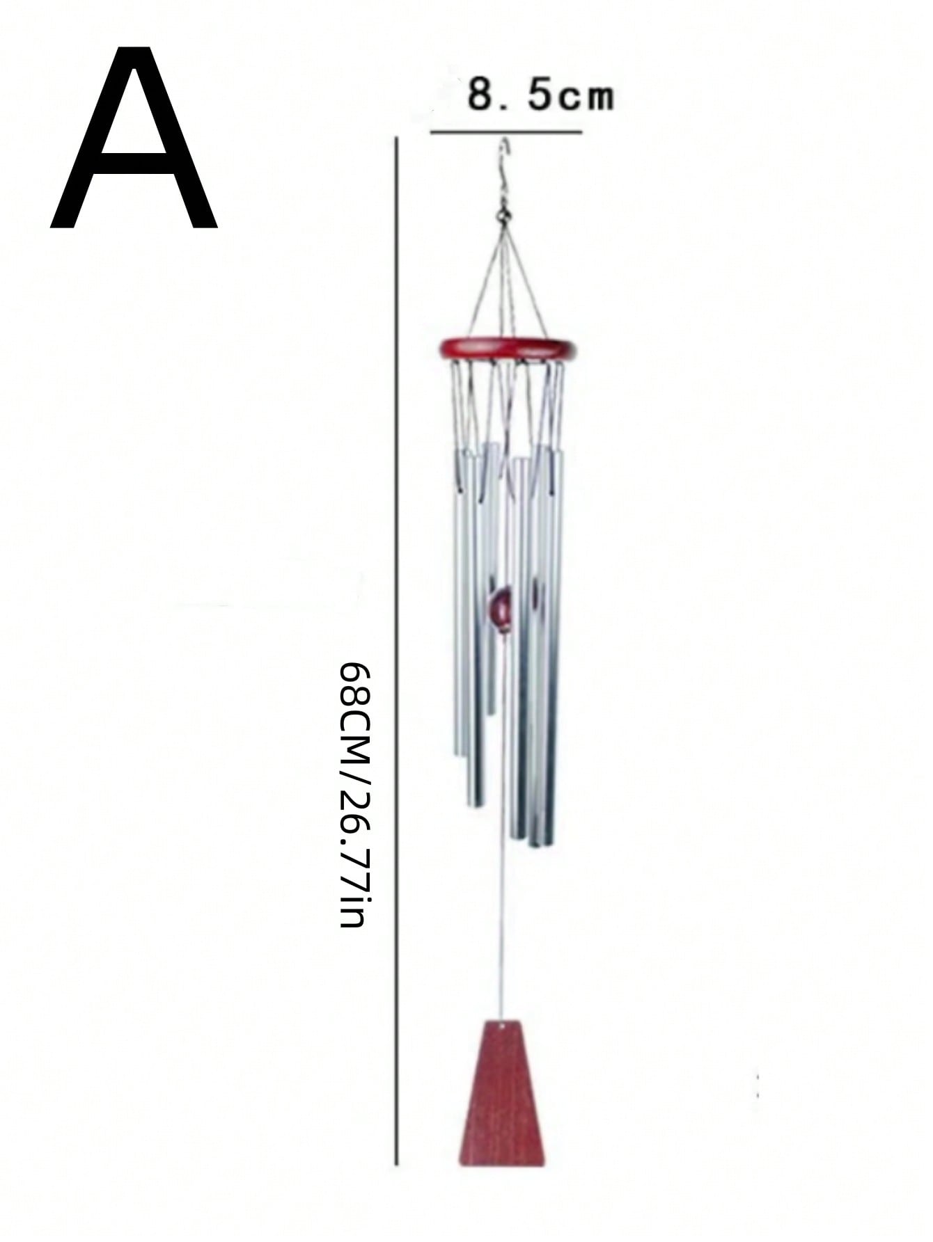 نغمات الرياح وزينة معلقة