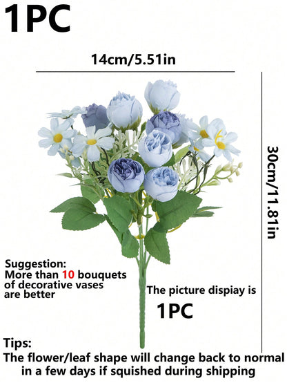 قطعة واحدة من زهرة الفاوانيا الاصطناعية