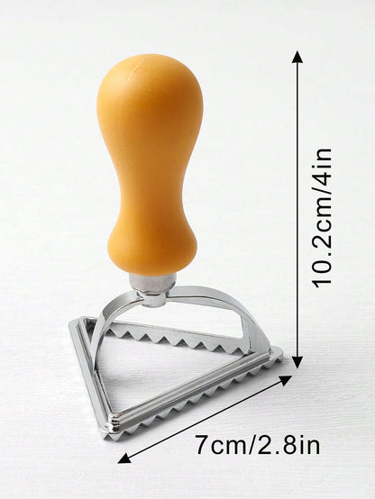 مقبض الخشب ، الثلاثي قاطعة المكرونة