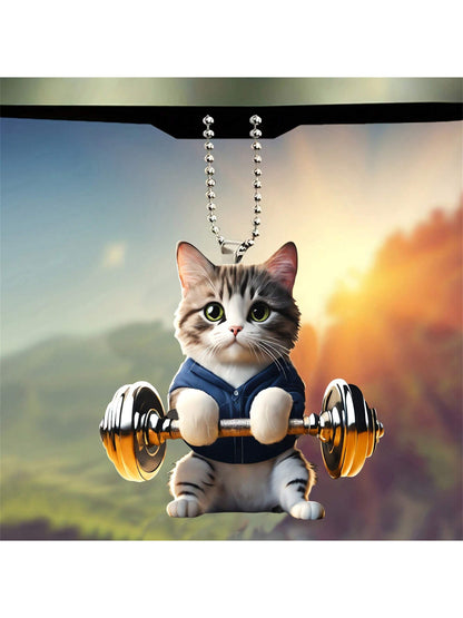 اكسسوار سيارة على شكل القط