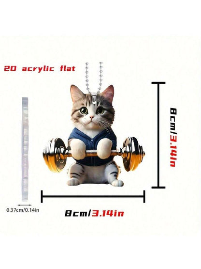 اكسسوار سيارة على شكل القط