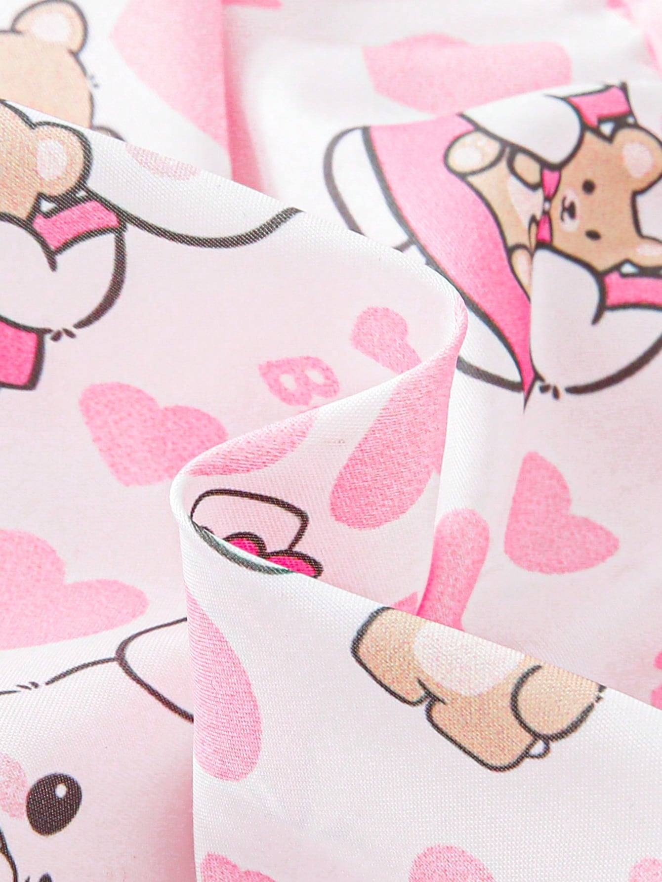 فستان رقبة دائرية 3d على شكل قطعة قلبية بأرنب لطيف وعصري للفتيات الصغيرات، مناسب للربيع والصيف في الهواء الطلق