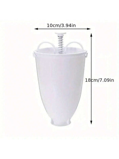 جهاز عمل الدونات بطابع الكيك وقوالب صنع الكعك والطباعة عليها مصنوعة من البلاستيك خفيفة وسريعة وسهلة الاستخدام لصنع الدونات