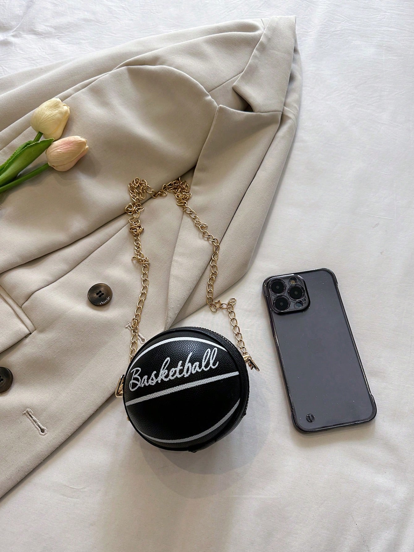 حقيبة كرة السلة الصغيرة على شكل كرة السلة الرائجة واللطيفة