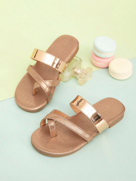 صندل فليب فلوب نسائي للشاطئ ذو كعب مسطح مع حزام إصبع القدم، صيفي وموضة بسهولة تنسيق