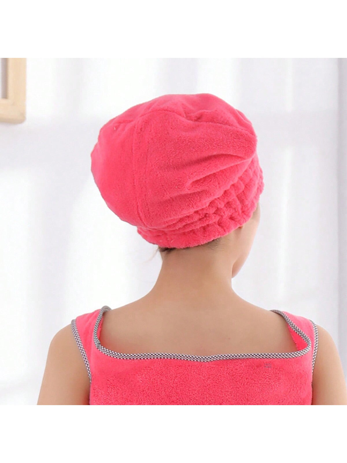 قبعة تجفيف الشعر المصنوعة من الصوف القطبي