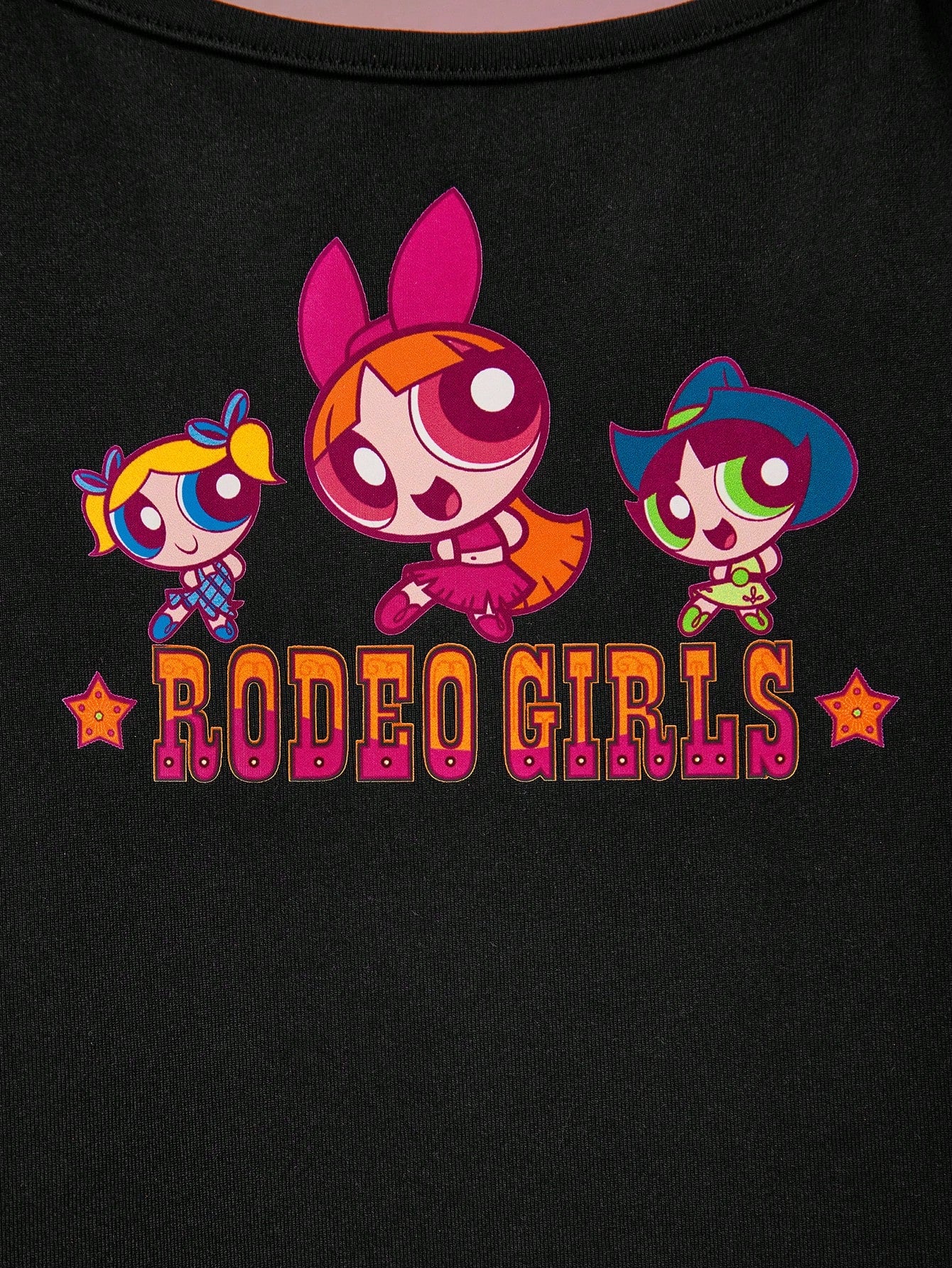 بدلة فتيات صغار بأحزمة يونيكورن وجرافيك حرف "جيه" لشخصية كرتونية