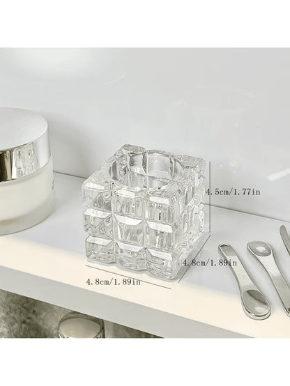 ملعقة كريم وصندوق تخزين لمستحضرات الحمام