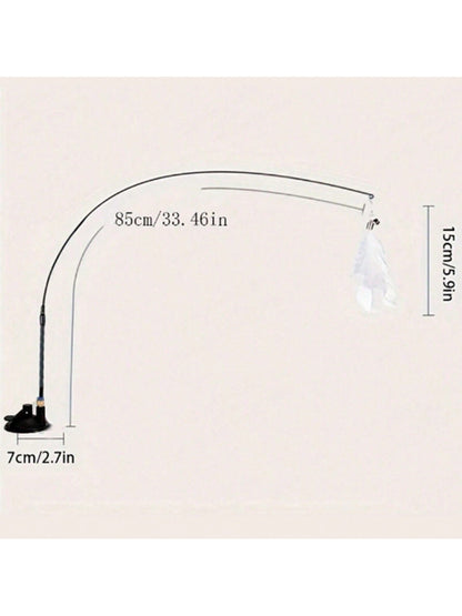 ريشة ديكور القط